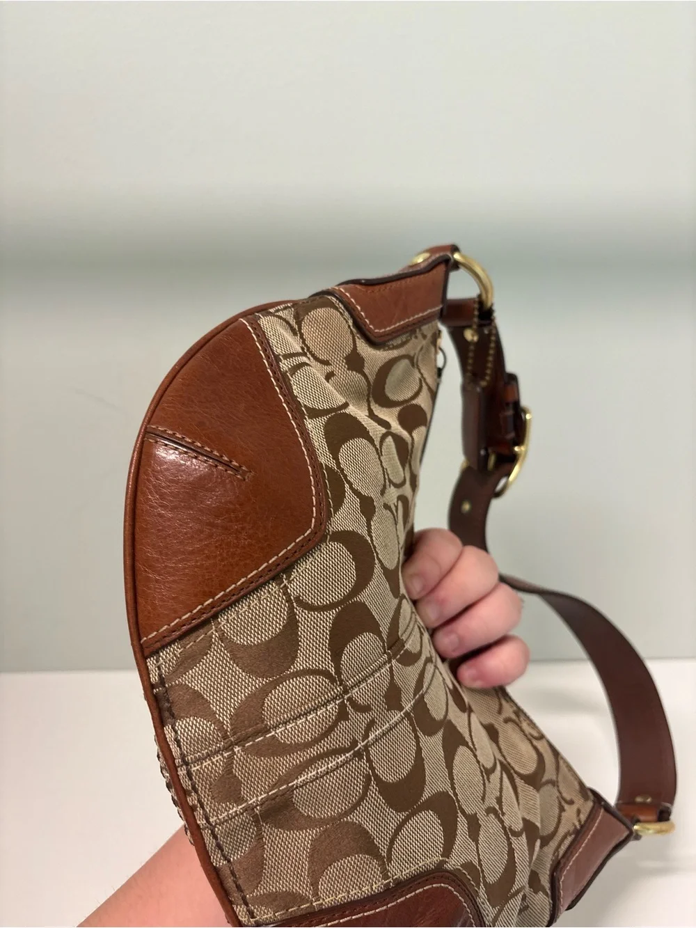 NWOT Coach 11371 Signature Hobo Bag